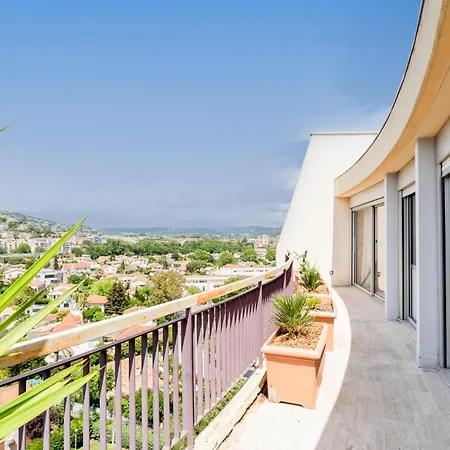 Le Rooftop - Piscine - Terrasse - Barbecue - Acces Mandelieu